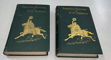 Personal Memoirs of P.H. Sheridan 1888 in 2 Volumes with Maps Civil War picture