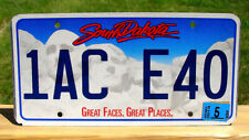 SOUTH DAKOTA License Plate MOUNT RUSHMORE GREAT FACES I (RANDOM PLATE#) picture
