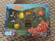 Rare 2002 Disney Pixar Finding Nemo Aquarium Gang Toy Set - New picture