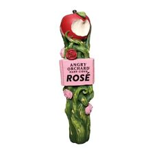 Angry Orchard Hard Cider Rose Bar Tap Handle, Beer Tap Tapper Figural  picture