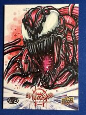 2022 Upper Deck Spider-Man Into the Spider-verse Carnage AP Sketch Cyrus Sherkat picture