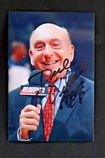 DICK VITALE Hand Signed 4X6 Photo  Hall of Fame BASKETBALL SPORTSCASTER picture