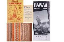 c1952 Hawaiian Islands Travel Brochures and booklets 