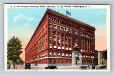 Washington D. C., U. S. Government Printing Office, Vintage Postcard picture