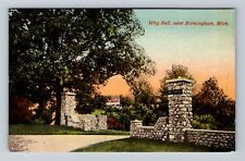 Birmingham MI-Michigan, Why Sall, Antique, Souvenir Vintage c1917 Postcard picture