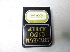 Authentic Las Vegas Nevada Red Rock Hotel Casino Playing Cards Deck - Sealed picture