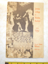 Rare Vintage 1952-54 Junior College of Benton Harbor, MI Course Catalog picture