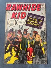 Rawhide Kid #27 1962 Atlas Marvel Comic Book Western Jack Kirby Cover VG picture