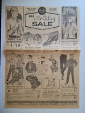 Sears Department Store Holiday Sale Clothing Detroit Free Press 1963 ~20x15