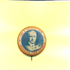 Scarce 1932 Walter George for US Senate Georgia GA campaign button picture