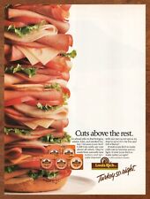 1986 Louis Rich Turkey Vintage Print Ad/Poster Retro 80s Food Deli Art Décor  picture