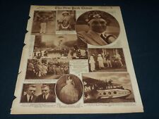 1923 JUNE 10 NEW YORK TIMES PICTURE SECTION NO. 5 - PRESIDENT HARDING - NT 8880 picture