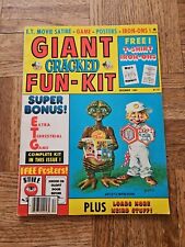 Giant Cracked Magazine Fun Kit Issue December 1982 Good Posters E.T. Extra Terr. picture