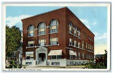1920 K OF Building Exterior View Waterloo Iowa Vintage Antique Posted Postcard picture