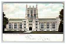 View Vassar College Library, Poughkeepsie NY c1905 Vintage Postcard picture