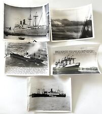 5 - DOLLAR STEAMSHIP, APL, AMERICAN PRESIDENT LINE news photos 1930’s - 50’s SF  picture