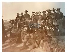 BUFFALO AFRICAN AMERICAN SOLDIERS AMERICAN FRONTIER HISTORICAL 8X10 PHOTO picture