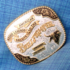 Gist Bullfighters Salute Rodeo Legends Belt Buckle #4 LE Unsung Heroes   .MDA007 picture
