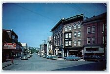 c1960's Broadway Sunday Morning Strand Cars Bangor Pennsylvania PA Postcard picture
