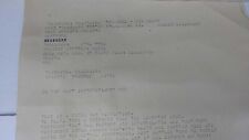 1978 MECC Civil War Sim Teletype Print Out, Control Data Corporation Cyber 73 picture