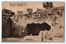 c1940's View of Tomb of the Kings Jerusalem Israel Vintage Posted Postcard picture