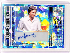 MARK WAHLBERG 2024 Leaf Pop Century 'Now Showing' Boogie Nights AUTO 1/1  Prism picture
