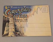 Vintage Carlsbad Caverns Photo Book - 1940s? Unposted - New Mexico National Park picture
