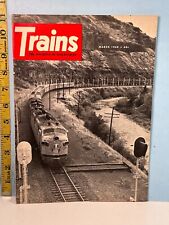 March 1968 TRAINS - The Magazine of Railroading Vol. 28, No. 5 picture