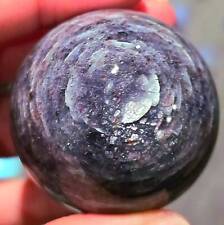 Rainbow Bloodshot Iolite Sunstone 43mm Sphere 106.4g | Sparkly Confetti Reiki picture