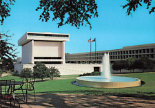 Austin TX Texas, Lyndon Baines Johnson Library & Museum, Vintage Postcard picture