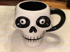 Certified international janelle penner ceramic Skull Large coffee mug picture