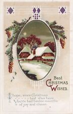 Vintage Postcard Xmas Christmas Victorian International Art Publishing 1579 A2 picture