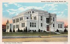 Neosho MO Missouri Fort Camp Crowder Newton County Court House Vtg Postcard D47 picture