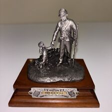 chilmark Pewter Francis Barnum THE FAREWELL  Statue Civil War picture
