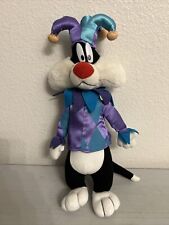 LOONEY TUNES SYLVESTER THE CAT VINTAGE 1997 STUFFED PLUSH TOY (PRE-OWNED) picture