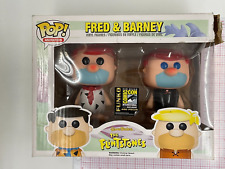 Funko Pop Fred & Barney The Flintstones 2 Pack 2014 SDCC 480 Pc *DAMAGED BOX i4 picture