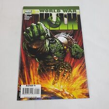 World War Hulk #1 Finch Cover Disney+ NM+/Mint  Key Marvel Comic picture