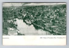 Providence RI-Rhode Island Bird's Eye City  River Steamer  Vintage Postcard picture