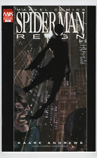 SPIDER-MAN REIGN #1 2ND PRINT KAARE ANDREWS VARIANT SYMBIOTE COVER MARVEL COMICS picture