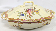 Antique Victorian JOHNSON BROS BOSCOMBE Pattern Serving Dish Tureen Brothers picture