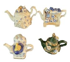 Set Of 4 Vintage Paul Cardew Small Creamer teapots picture