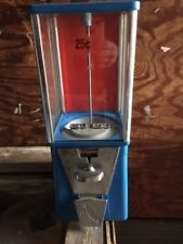 Used OAK Astro Vista Candy Gumball machine 25 cent vend Incl Lock & key USA made picture