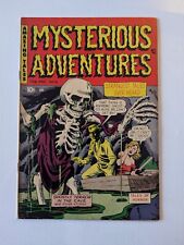 Mysterious Adventures 6 1951 Pre-Code Horror Stunning Book Scarce In Grade  picture