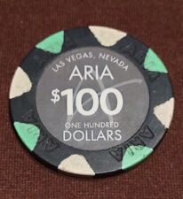 $100 Aria Las Vegas Poker Chip picture