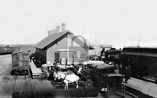Railroad Train Station Depot Coaches Aberdeen South Dakota SD Reprint Postcard picture