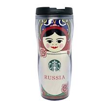 Starbucks Russian Matryoshka Nesting Doll RUSSIA Tumbler Travel Mug Cup 16 oz picture