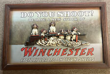 Winchester Do You Shoot Ammunition Ammo Firearms Guns Hunt Wall Framed 3D picture