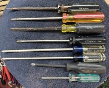 Mixed Lot of 8 Vintage Screwdrivers picture