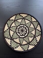 African Handmade Woven Decorative Platter or Wall Hanging picture
