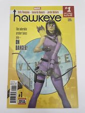 HAWKEYE #1 NM+ 2016 Kelly Thompson Marvel 1st Print 1st Kate Bishop Solo picture